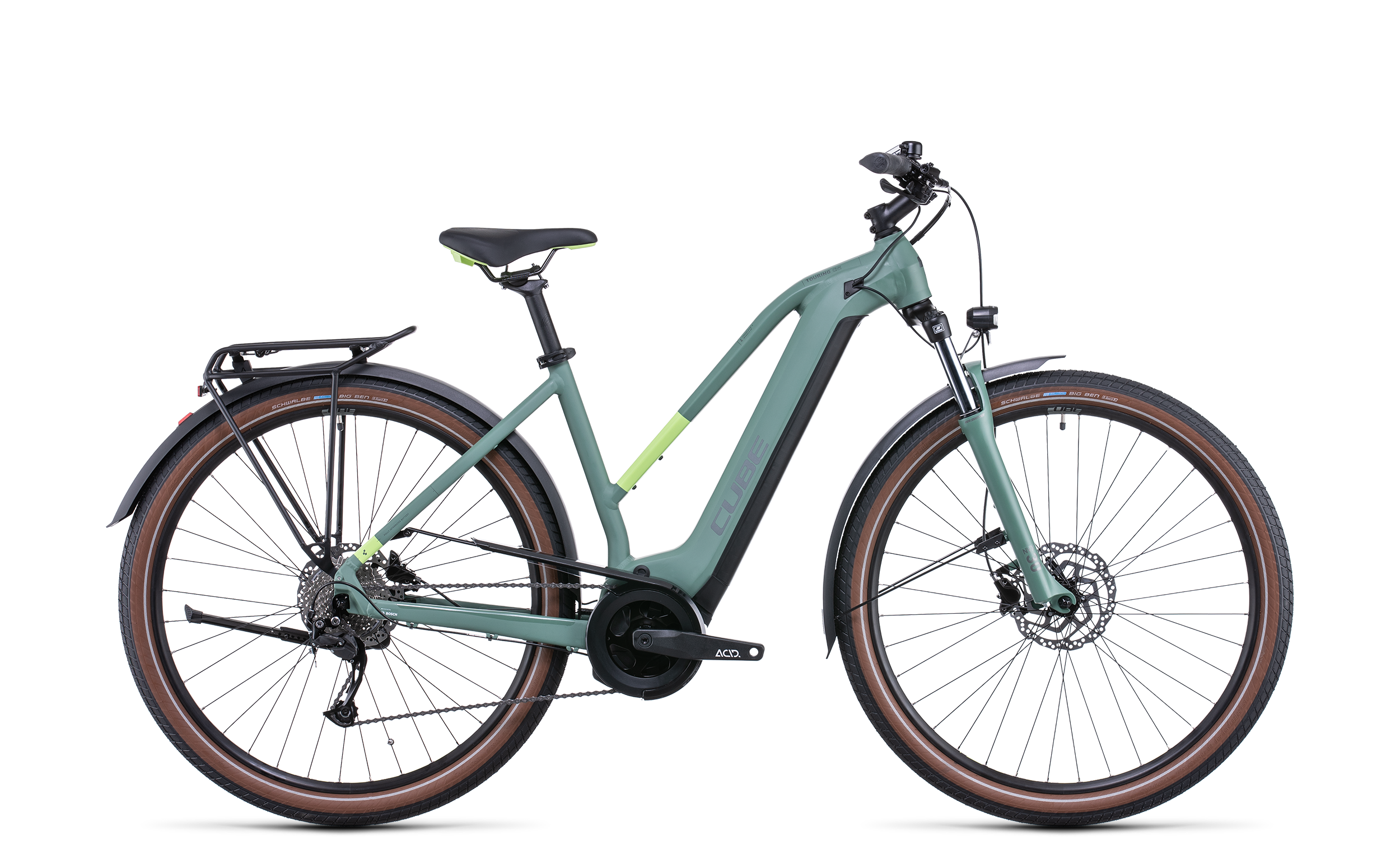 Cube Touring Hybrid ONE 400 Green Trapeze