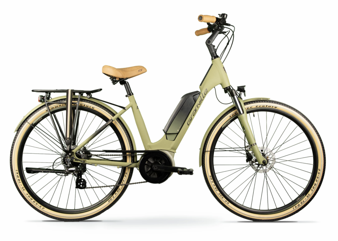 Granville E-Urban 30 plus olive Esprit vélo Granville E-Urban 30 plus olive Esprit vélo