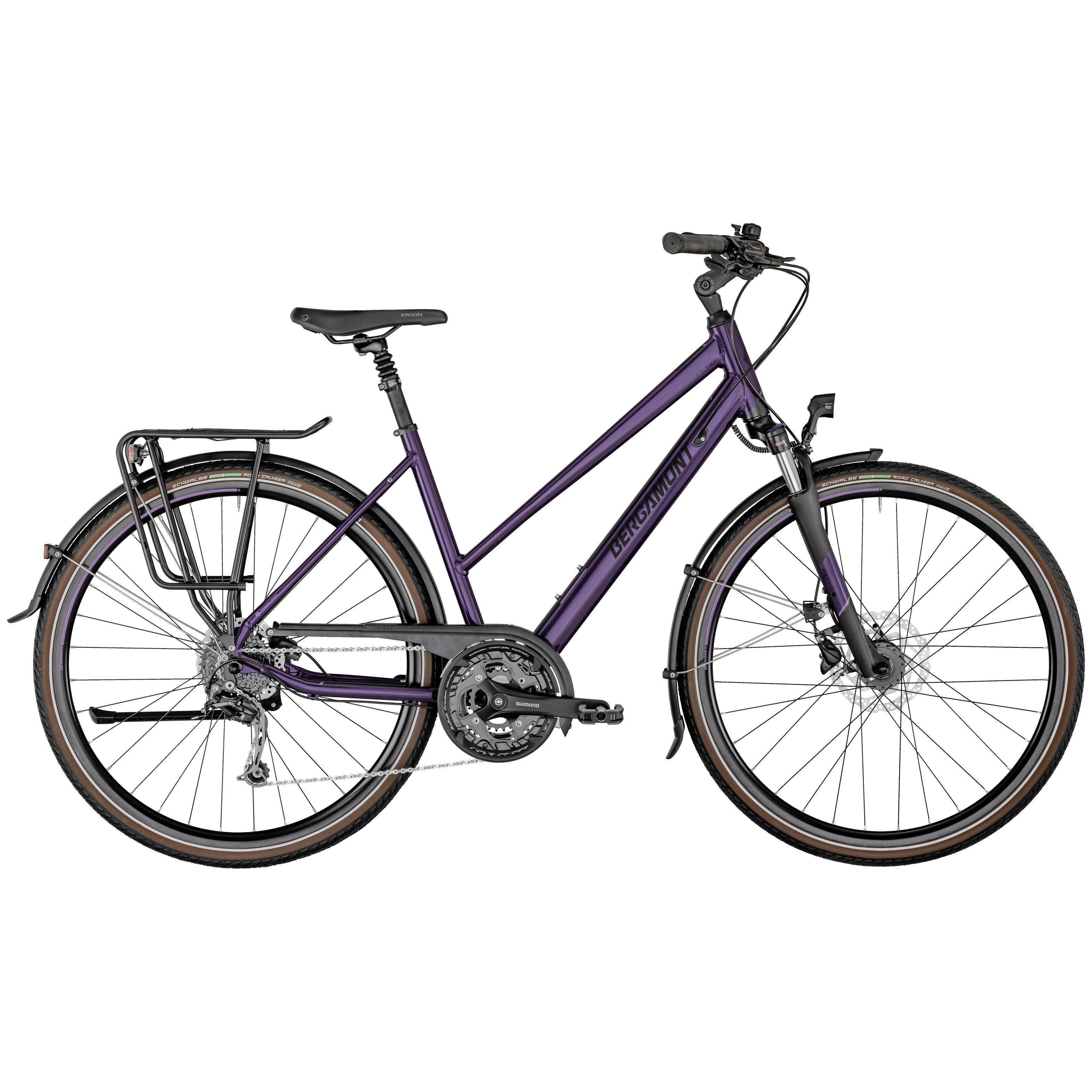 Présentation vélo VTC Bergamont Horizon 6 Lady Violet