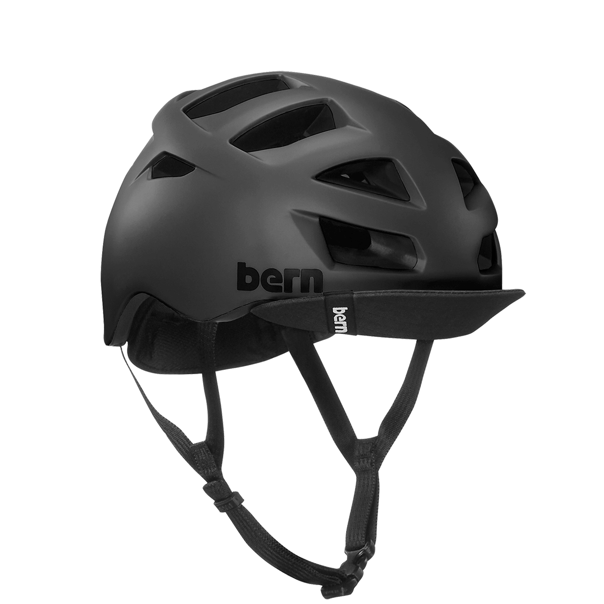 Casque Bern Allston-Matte-Black Esprit vélo