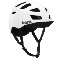 Casque Bern Allston-Matte-White Esprit vélo