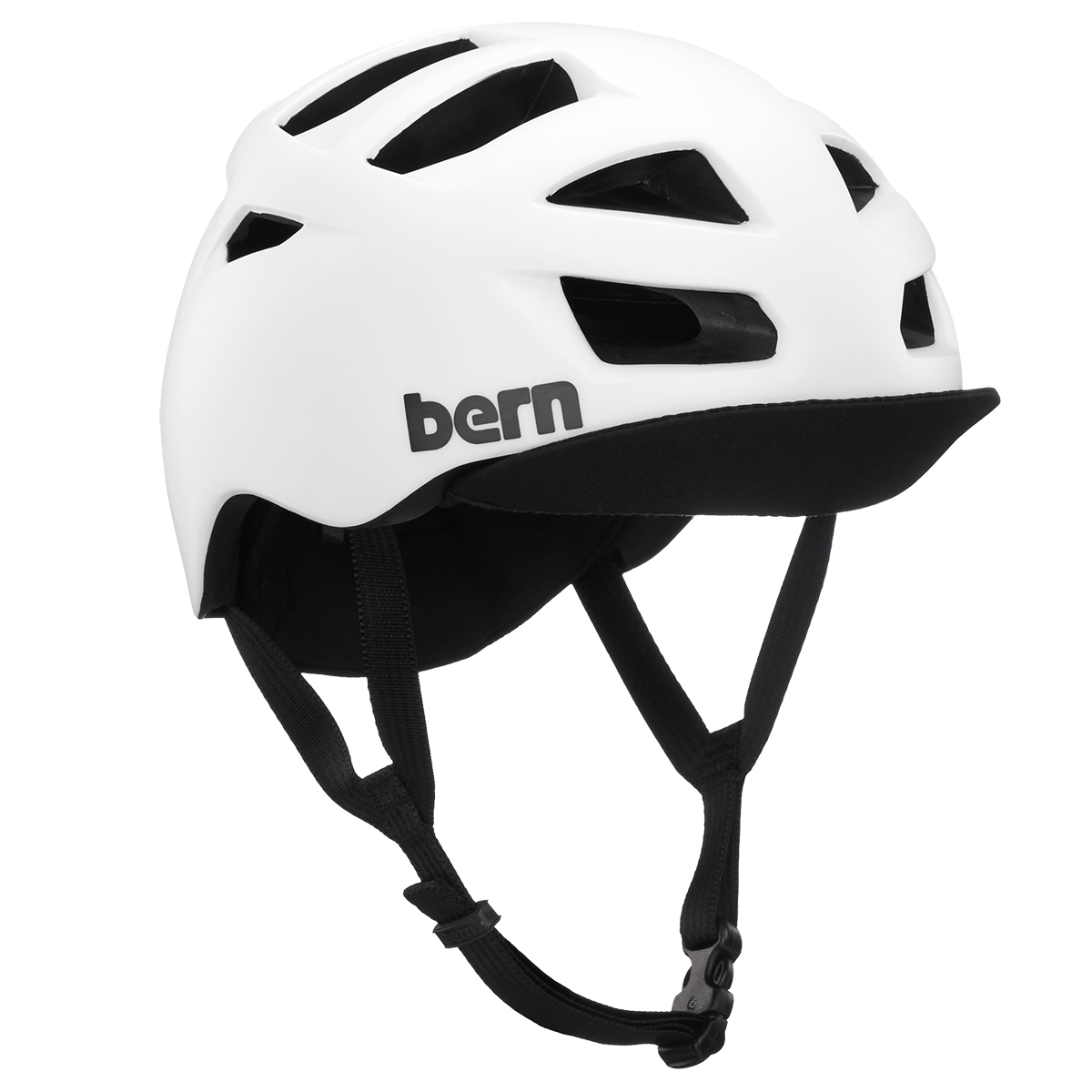 Casque Bern Allston-Matte-White Esprit vélo