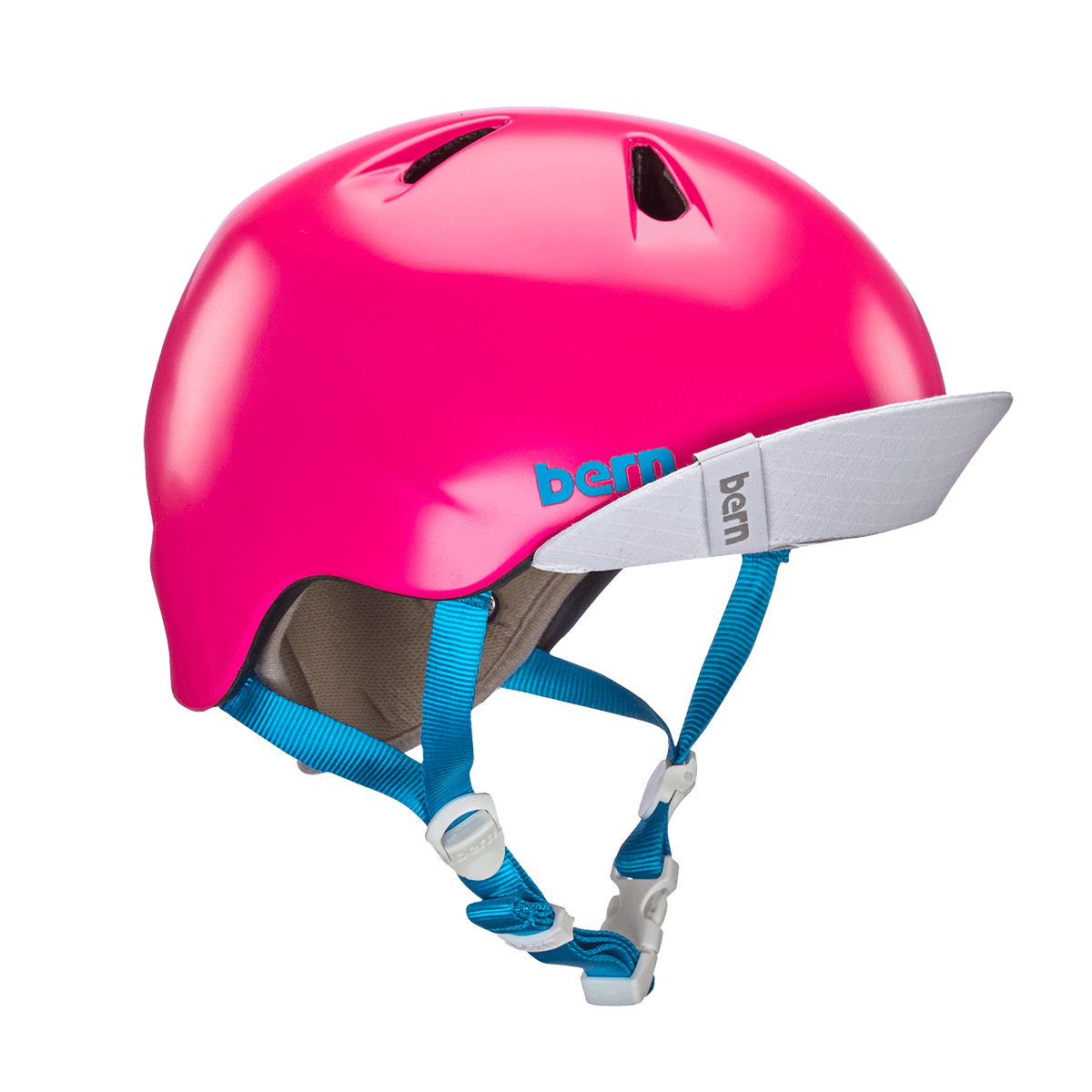 Casque Bern Nina-Satin-Hot-Pink-Esprit vélo