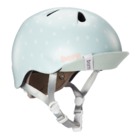 Casque Bern Nina-Satin-Seaglass-Polka-Esprit vélo