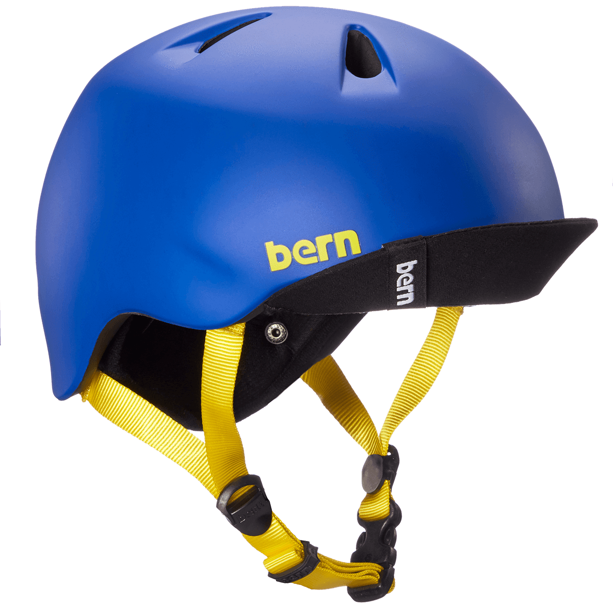 Casque Bern Nino-Matte-Cobalt-Blue-Esprit vélo