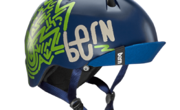 Casque bern Nino-Satin-Navy-Blue Esprit vélo