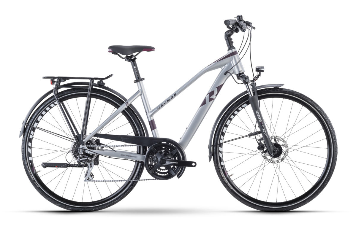 Présentation vélo VTC R-Raymon TourRay 3.0 Lady Gris claire