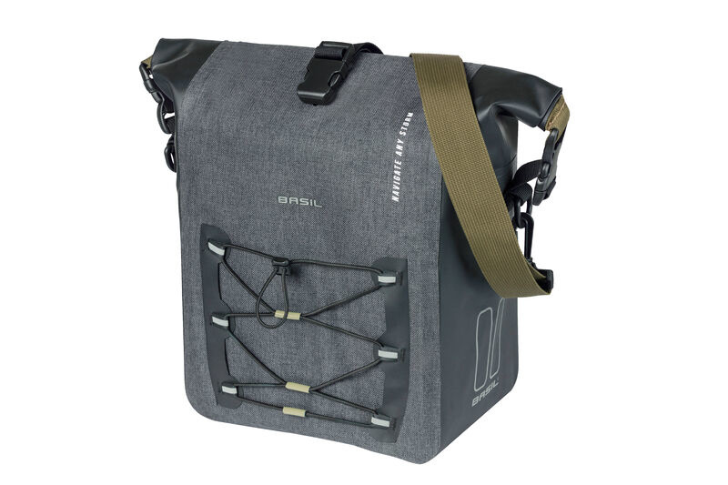 Présentation sacoche Basil navigator-storm-m-single-pannier-bag-12-15-l